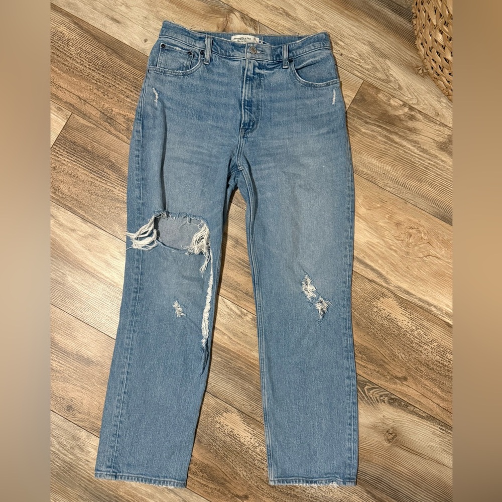 Abercrombie & Fitch 90s Ultra High Rise Denim